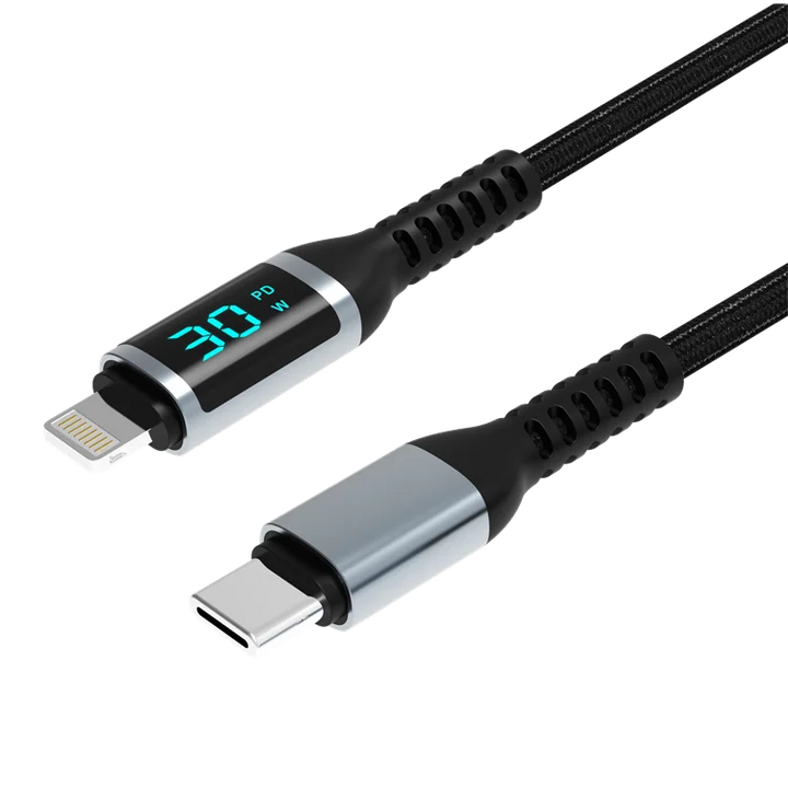 Usb-C Til Lightning-Kabel Med Led-Indikator Mfi 20W
