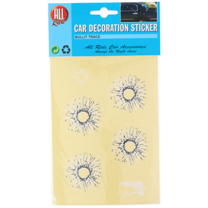 All Ride - Bil dekoration klistermærker (skudhuller)