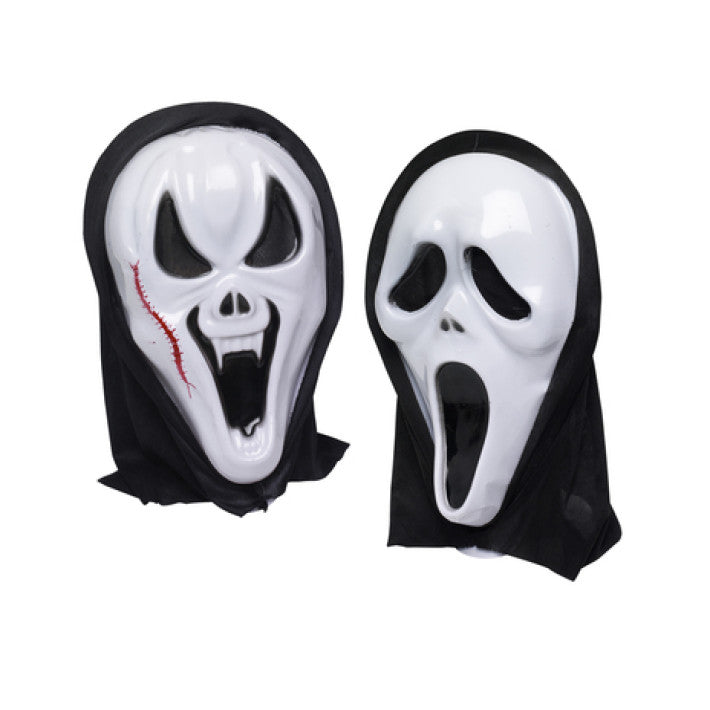 Arti Casa - Scream Maske - Uhyggelig Ansigtsmaske (Tilfældig Variant)