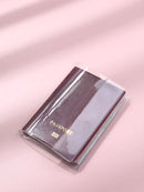 Travel LOG - Gennemsigtig Paslomme