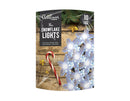 Blue Led Christmas Snowflake String Lights - 10 Leds (With Pdq)