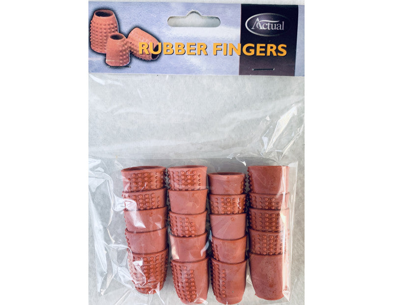 Rubber Fingers 20 Stk - Dollarstore.dk