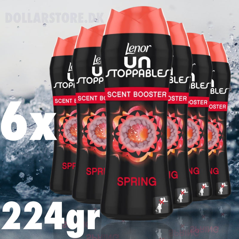 Lenor Pakke Med 6 x Scent Booster 224g - Unstoppables Spring