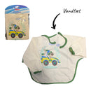 Bibs - Forklæde Med Ærmer 100% Polyurethan Læder - Vandtæt