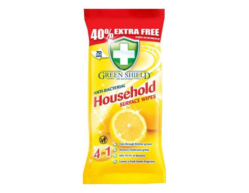 Greenshield Antibacterial - Household Surf Wipes