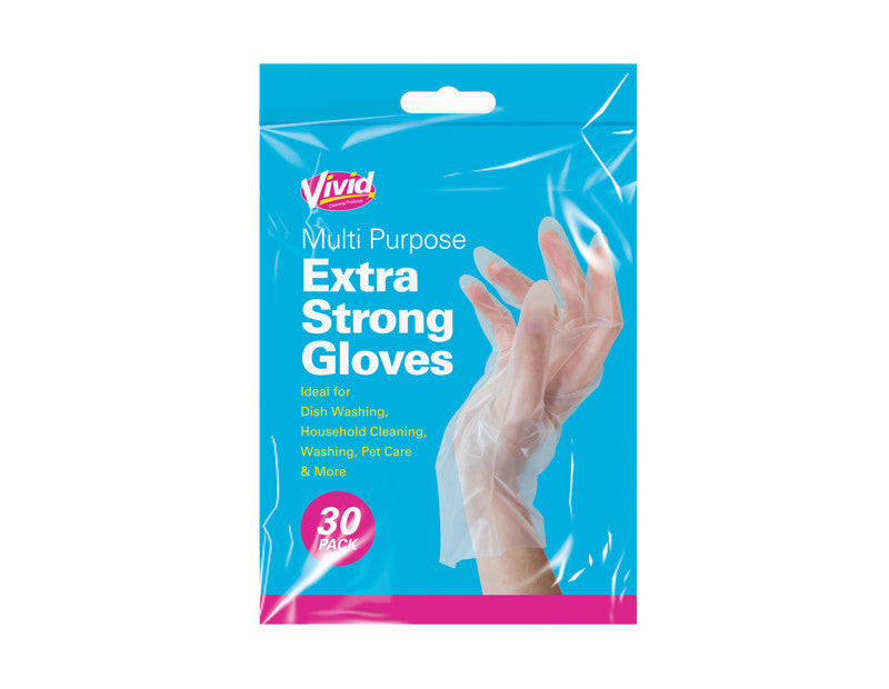 Multi Purpose Extra Strong Handves - 30 Pack