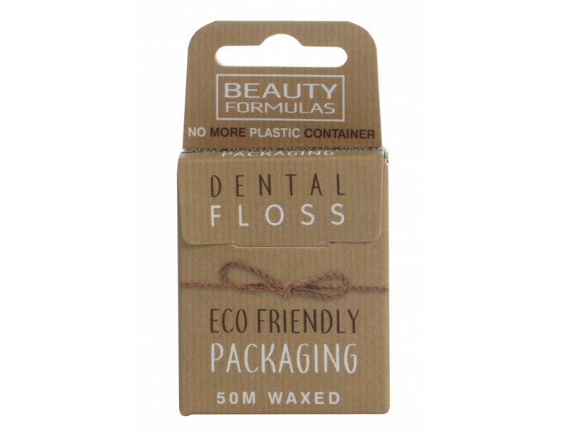 DENTAL FLOSS - ECO FRIENDLY PACKAGNING - 50M WAXED