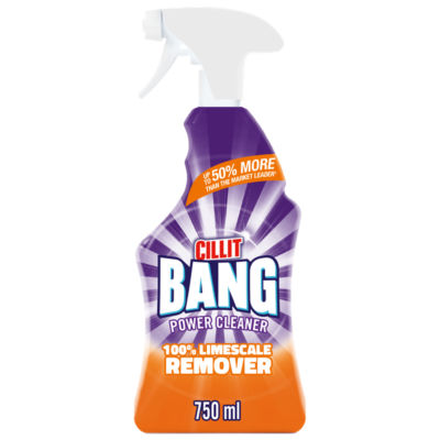 Cillit Bang - Power Cleaner 100% Kalkfjerner - 4x Shine 750ml