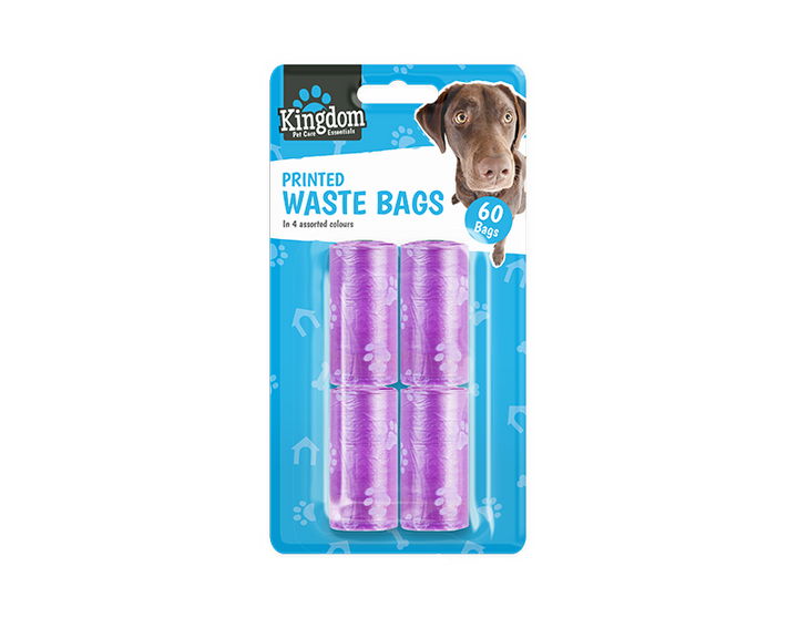 Kingdom Hundepo-Tasker - 60 Stk - Dollarstore.dk