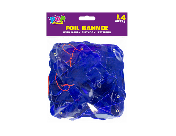 Pop Party Faves - Foliebanner 1.4m - Dollarstore.dk