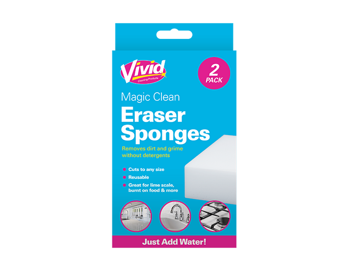 Vivid - Magisk Rengørings Svamp - Dollarstore.dk