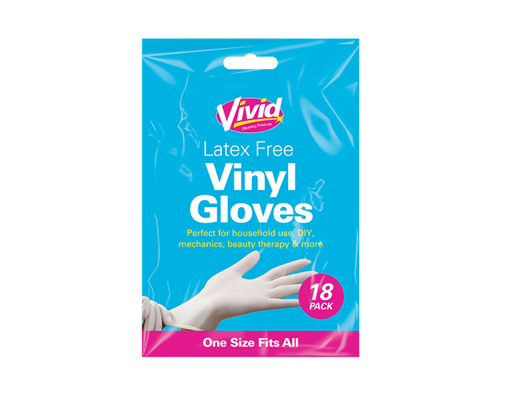 Vivid - Vinylhandsker - 18-Taske - Dollarstore.dk