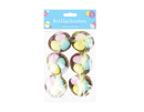 Påskeægsdekorationer - 6 Stk