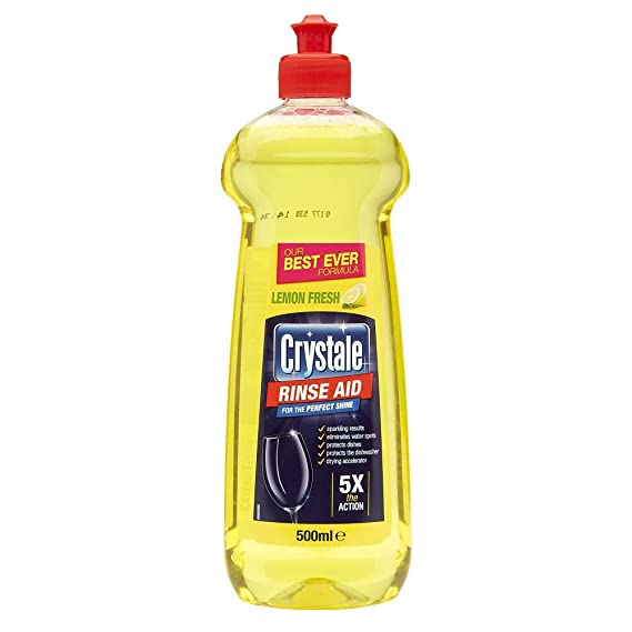 Crystale - Skyllemiddel Til Opvaskemaskine 500ml - Perfekt Shine - Lemon Fresh