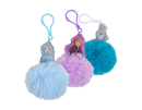 Frozen - Frost nøglerung stofkugle. Pga lagerstyring sender vi en tilfældig farve