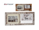 Giftdecor Dobbelt Billederamme m. Klips - Dollarstore.dk