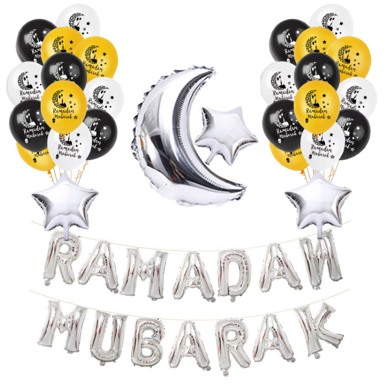 Ramadan - Folie Balloner Sæt Tema