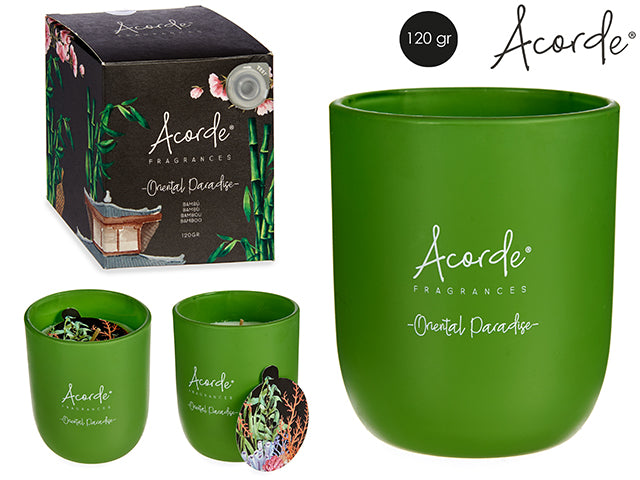 Acorde - Duftlys i gavepakke 120gr Bamboo Aroma 
