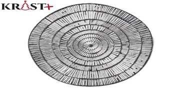 Krist - Sølvfarve Bordskåner