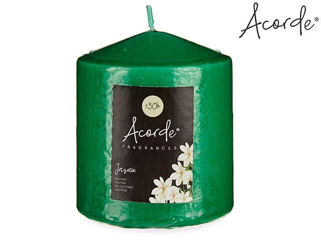Acorde - Bloklys med duft 30 timer Jasmine aroma