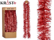 Krist - Guirlande 200x9cm - Metalisk Pink Farve