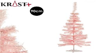 Krist - Kunstig Juletræ Dekoration 90cm - Pink