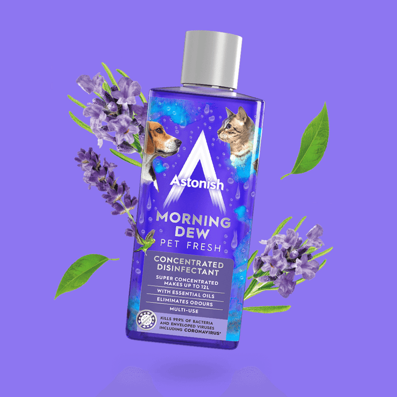 Astonish Koncentreret Desinfektionsmiddel 300ml (Blandes Op Til 12L) - Pet Fresh