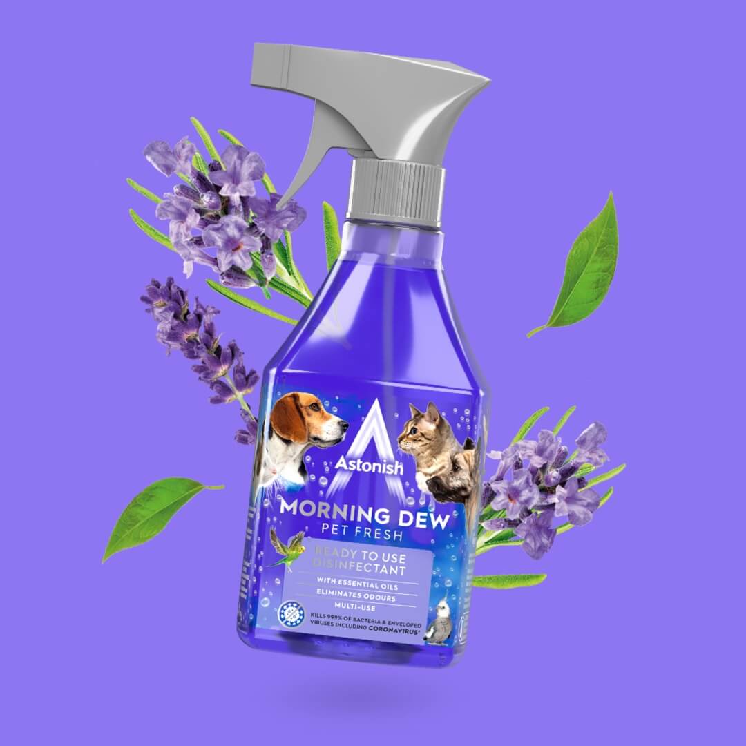 Astonish - Klar Til Brug Desinfektionsspray Morning Dew 550ml