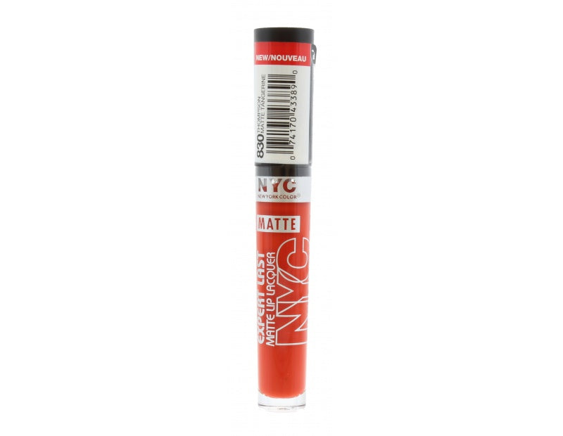 Nyc Expert Last Lip Lacquer Orange Red - Dollarstore.dk