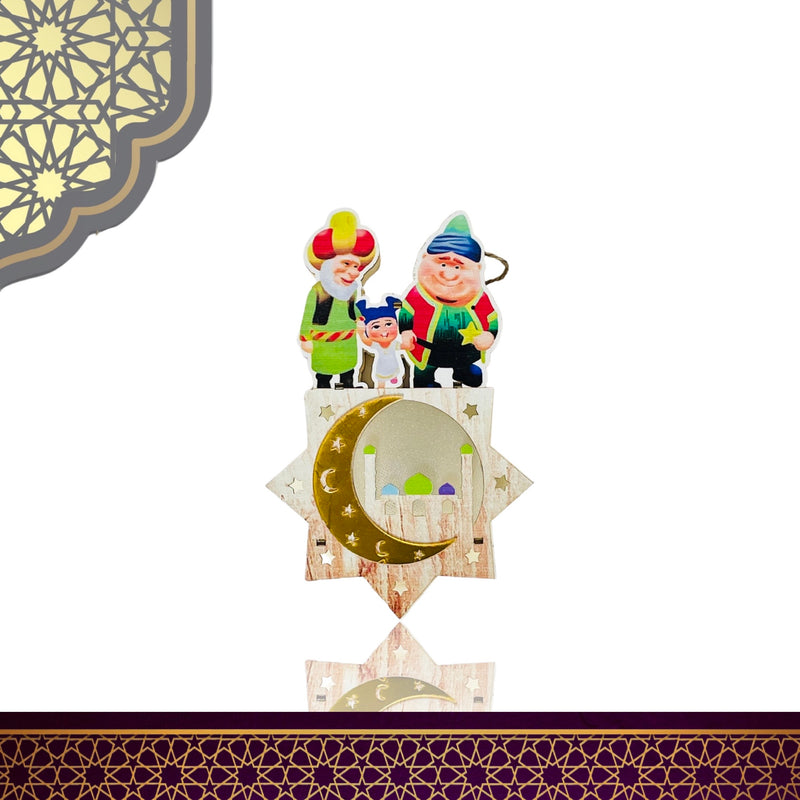 Ramadan - Lysboks Med Snor 3D Med Lys
