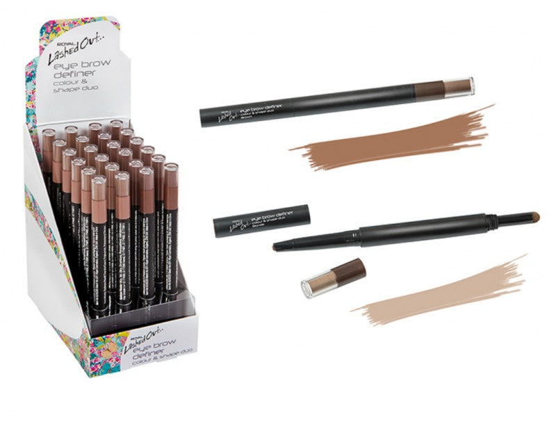 Royal Lashed Out - 2 I 1 Øjenbryns Pen - Dollarstore.dk