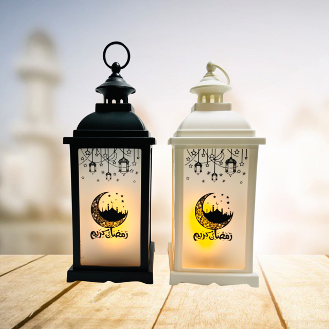 Lanterne 35x13cm LED - Ramadan Tema