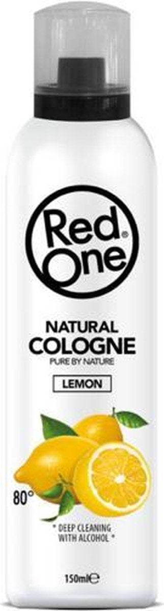 Red One - Natural Cologne Lemon with alcohol 150ml spray