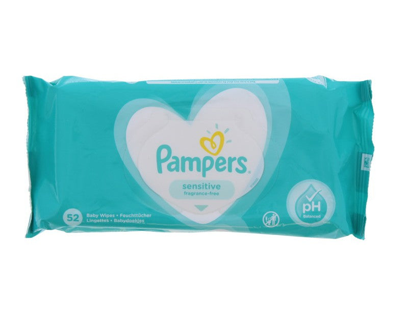 Pampers - Sensitive Baby Vådservietter - Dollarstore.dk