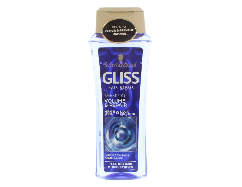 Schwarzkopf Gliss - Volume And Repair Shampoo - Dollarstore.dk