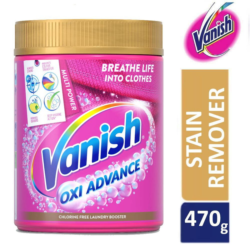 Vanish Gold 470g Oxi Stain Remover Pink