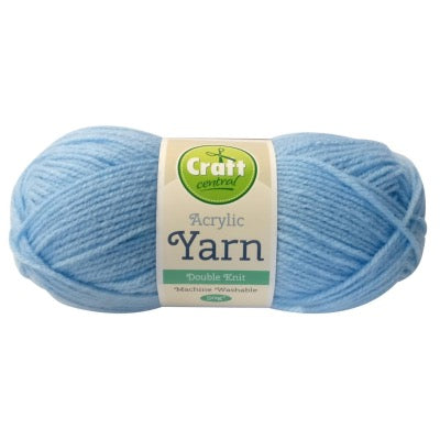 CRAFT - Acrylgarn double knit. /kan vaskes sky blå 150M GARN