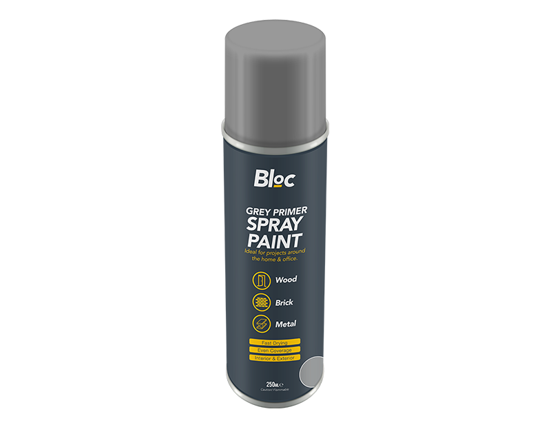 BloC - Spraymaling 250ml Primer grå