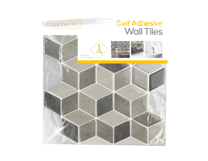 Tiletastic - selvklæbende flise 260x260mm 1stk - Dollarstore.dk