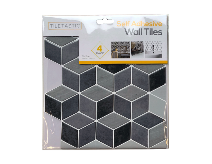 Dette vægflisemærkat måler 26 cm x 26 cm og tilbyder en hurtig og nem installation med en højglans finish. Hver wallsticker har en holdbar PVC-konstruktion, der er superstærk & monterinslet. 