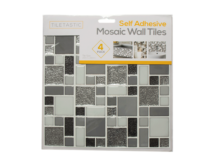 Dette vægflisemærkat måler 26 cm x 26 cm og tilbyder en hurtig og nem installation med en højglans finish. Hver wallsticker har en holdbar PVC-konstruktion, der er superstærk & monterinslet. 