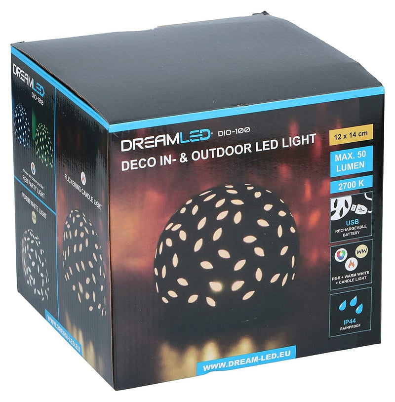 DreamLED - Opladelig LED-lampe 12x14cm