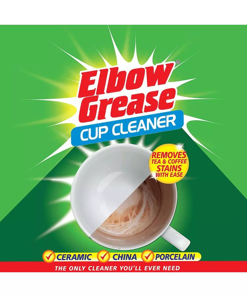 Elbow Grease - Koprenser - Fjerner Kaffe- & Tesnavs 350g Pulver