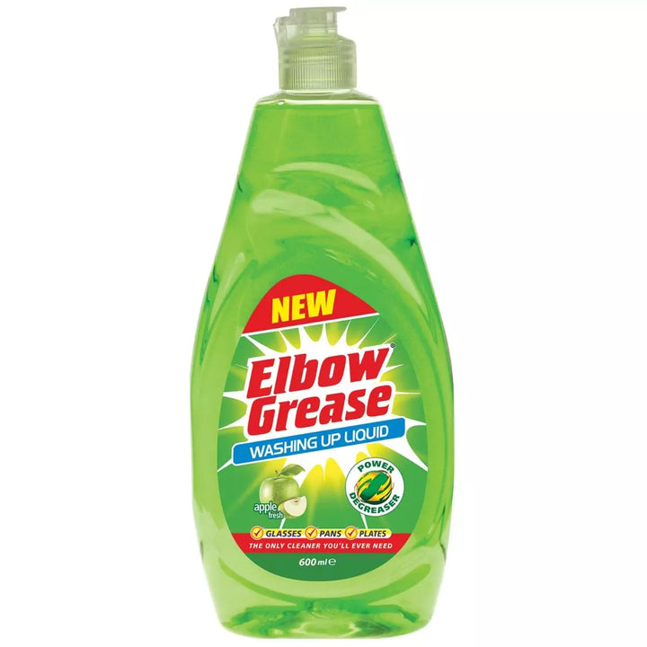 Elbow Grease - Opvaskemiddel Power Apple Fresh 600ml