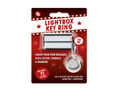 Gifts & gadgets - Lysboks nøglering med 75 bogstaver