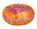 Grundig Aroma Diffuser I Trædesign - (Med Lys Og Timer Funktion)