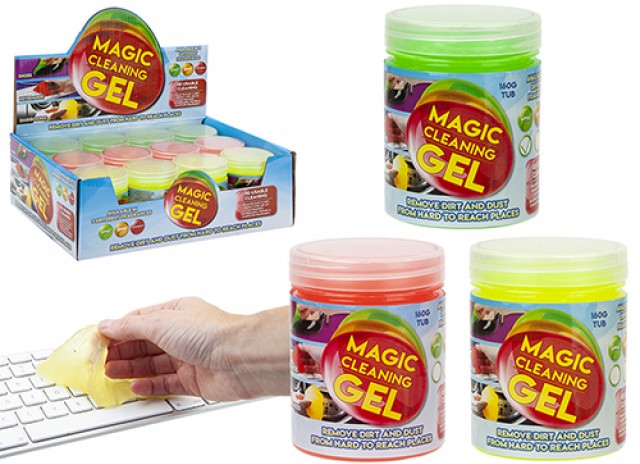 Magic cleaning gel - Sticky slim med aroma 160gr